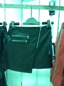 Black Short Leather Skirts Women Ladies Fashion