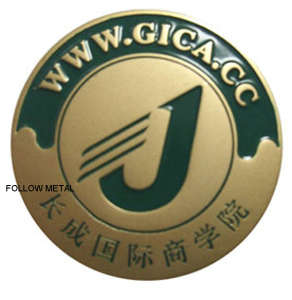 Badge with Antique Bronze for Decoration Gift and Craft