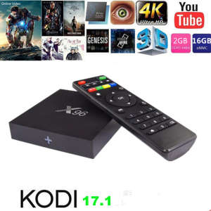 New Model S905X 2GB 16GB Smart TV Box Android 6.0 Live Streaming Ott TV Box Set Top Box